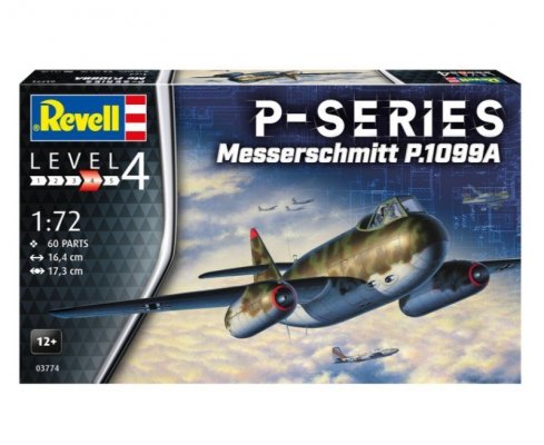 Revell Model plastikowy Samolot Messerschmitt P.1099A-P-SER 1/72