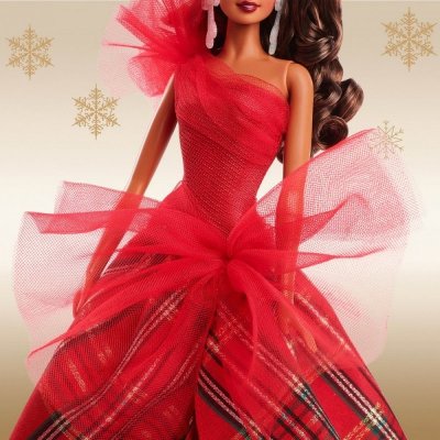 Mattel Lalka Barbie Holiday brunetka