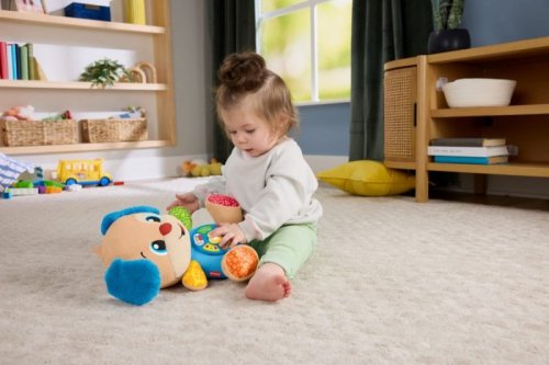 Fisher Price Maskotka interaktywna Szczeniaczek Uczniaczek (POL/ENG/CZ/SL/HU)
