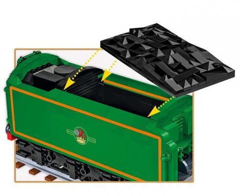 Cobi Klocki Klocki Lokomotywa Flying Scotsman BSL