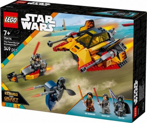LEGO Klocki Star Wars 75414 Płomienny śmigacz śnieżny