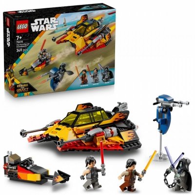 LEGO Klocki Star Wars 75414 Płomienny śmigacz śnieżny