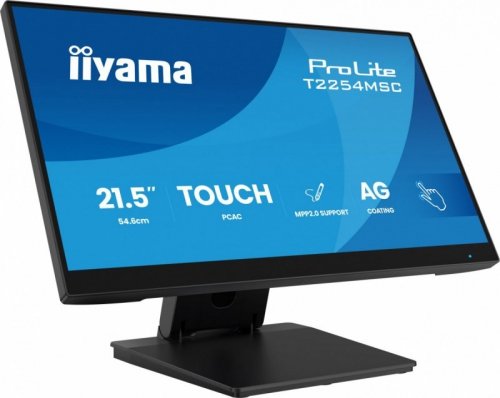 IIYAMA Monitor komputerowy  24 cale T2254MSC-B2AG  POJ.10PKT.IPS,POWŁOKA AG, 300cd, FHD,  HDMI,DP,2xUSB,7H