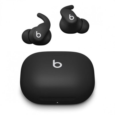 Apple Słuchawki Powerbeats Fit - bezprzewodowe douszne słuchawki sportowe - niedościgniona czerń