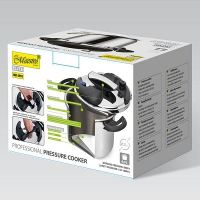 Feel-Maestro Szybkowar / garnek ciśnieniowy 6,0l, 22cm, 80kPa  MR-2901