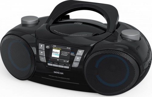 Sencor Boombox z DAB+ SPT 6510 odtwarzacz CD/MP3/USB/SD Bluetooth