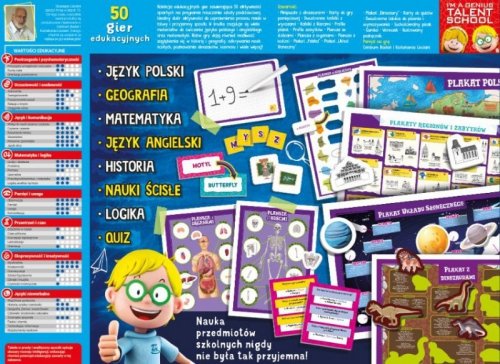 Lisciani I'M A Genius 50 Gier edukacyjnych