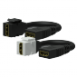 Procab VCK450/W Keystone adapter - HDMI A female - HDMI A female - pigtail White 