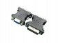 Gembird Adapter DVI->VGA (24M/15F) czarny 