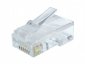 Gembird Wtyk sieciowy 8P8C kable sieciowe drut kat6 