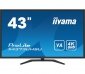 Monitor Digital Signage Iiyama 43 cale X4373UHSU-B1 4K, VA, 2xHDMI, DP, mDP, 3ms, 2x7W, USBx4 