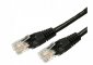 TB Kabel Patchcord miedziany kat.5e RJ45 UTP 2m. czarny - paczka 10 sztuk 