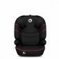 Lionelo Fotelik samochodowy Hugo I-Size Sporty Black Red 15-36 kg 