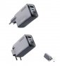Anker Ładowarka Prime 100W GaN 2xUSB-C 1xUSB-A Srebrna 
