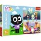 Trefl Puzzle 24 elementy MAXI Przygody małego kotka Milo 