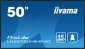 IIYAMA Monitor digital signage 50 cali LH5075UHS-B1AG 