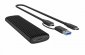 IcyBox Obudowa IB-1808MCT-CU31 M.2 NVMe/SATA M.2 SSD, USB 3.1 ( Gen 2 )M-Key 
