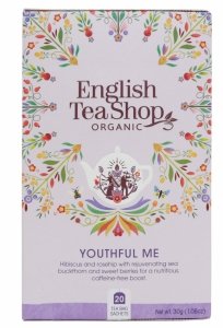 English Tea Shop, Herbata Wellness, Youthful Me, 20 saszetek