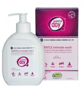 Gentle day - Gentle Intimate Wash płyn do higieny intymnej z kwasem mlekowych i ekstraktem z ziół 250ml