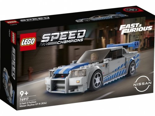 LEGO 76917 Speed Champions Nissan Skyline GT-R (R34) z filmu &quot;Za szybcy, za wściekli&quot;
