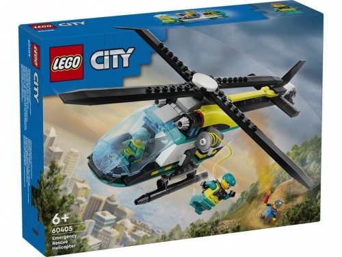 LEGO 60405 CITY HELIKOPTER RATUNKOWY