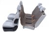 Kardiff mata Anti Slip L 137x167cm Oliwkowa