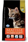 Farmina Matisse Neutered Salmon 400g sucha karma z Łososiem dla kotów wykastrowanych i sterylizowanych