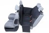 Kardiff mata Anti Slip z Bokami i Zamkiem M 133x157cm Granatowa
