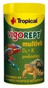 Tropical Vigorept Multivit 100ml Mieszanka witaminowo-mineralna z prebiotykiem  dla gadów i płazów