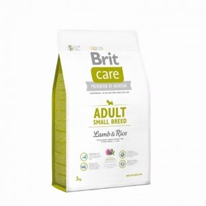 Brit care Adult Small Breed Lamb Rice 3kg