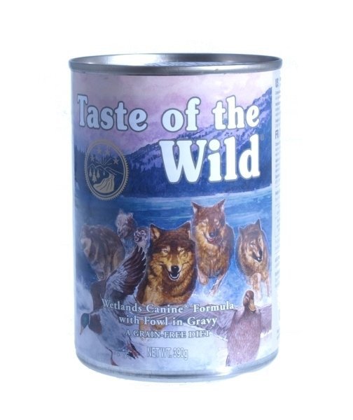 mag. Suwak: Taste of the Wild Wetlands 390g Drób z warzywami puszka dla psa