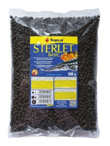 Tropical Sterlet Basic M worek 1l 0,5kg