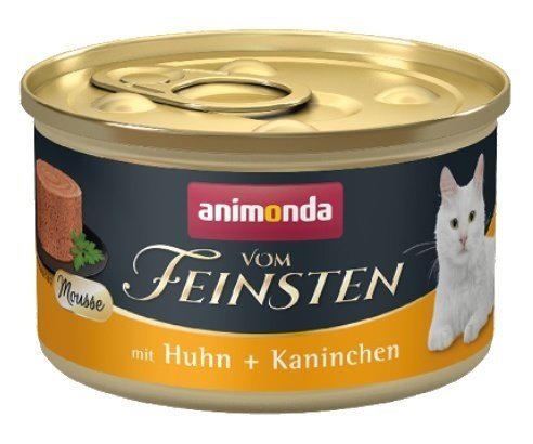 Animonda Vom Feinsten mousse Kurczak Królik 85g puszka Pyszny mus dla kota