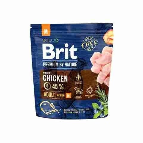 Brit Premium by Nature Adult M 1kg Sucha karma dla psów średnich ras