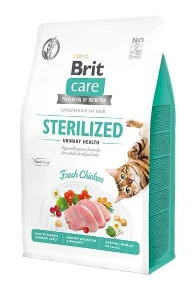 Brit Care Sterilized Urinary 7kg Zdrowy układ moczowy Kotów sterylizowanych