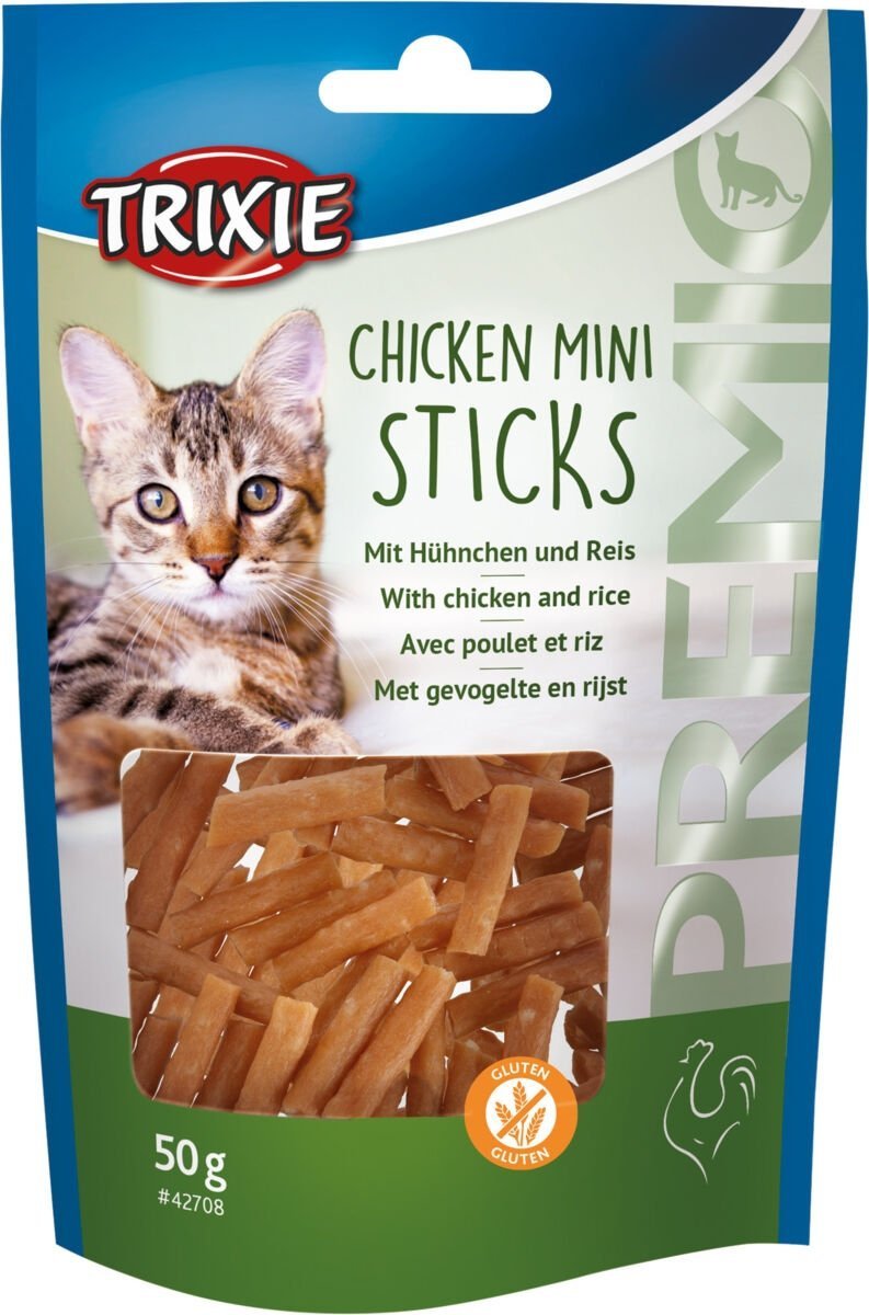 Mini Kabanosy z Kurczaka Trixie Premio Mini Sticks Przysmak dla kota