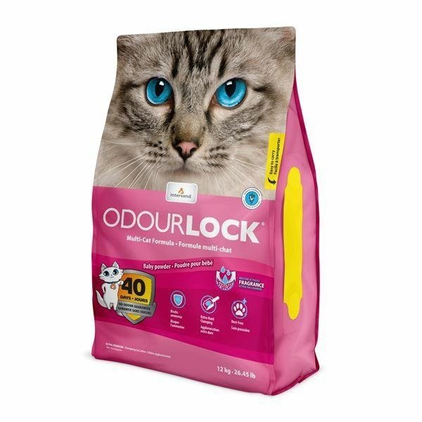 Odourlock Baby Powder 6kg superwydajny bentonit o zapachu dziecięcego Pudru