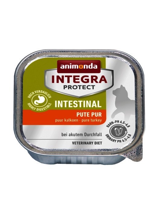 Animonda Integra Intestinal Indyk 100g tacka Mokra Karma dla kotów z nadwrażliwością pokarmową