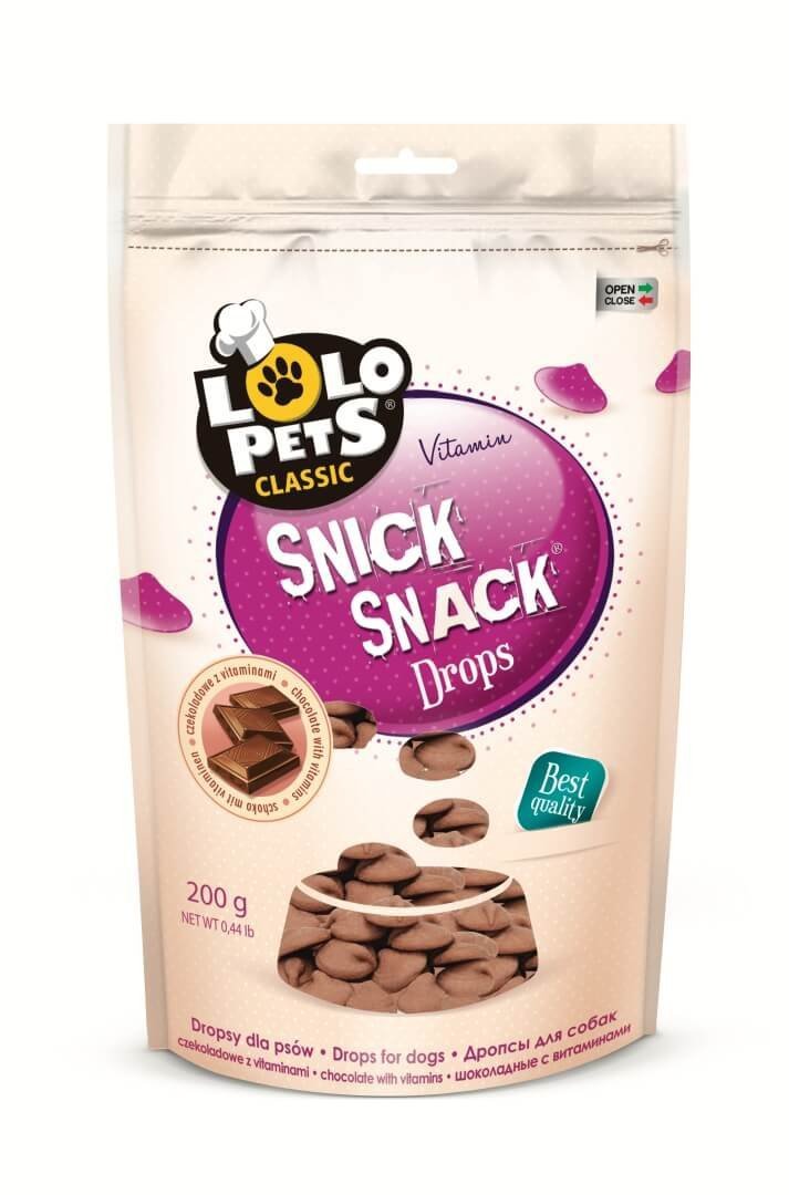 Lolopets Dropsy czekoladowe z witaminami 200g Przysmak dla psa LO-81011