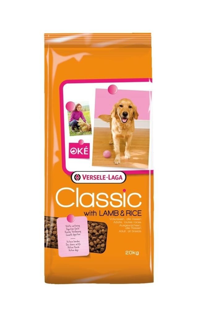 Versele Laga Classic Dog Lamb &amp; Rice 20kg sucha karma z Jagnięciną i Ryżem dla psów