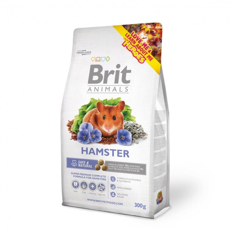 Brit Animals Hamster 300g Pokarm dla Chomików
