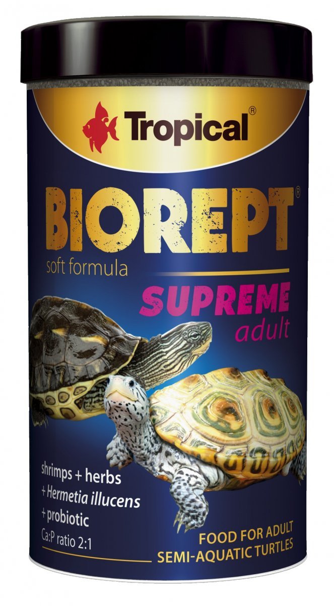 Tropical Biorept Supreme Adult 100ml Pokarm dla dorosłych Żółwi wodno-lądowych