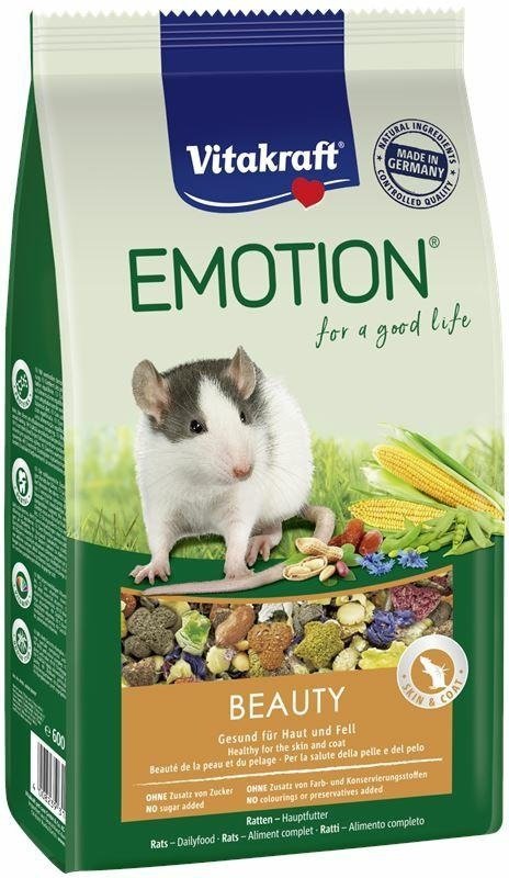 Vitakraft Emotion Beauty 600g karma dla Szczurów