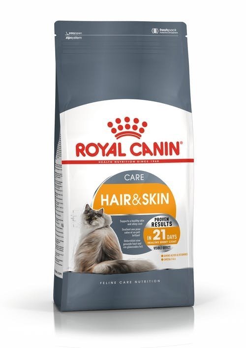 Royal Canin Hair and Skin Care 400g sucha karma dla Kotów wspiera zdrową skórę i sierść