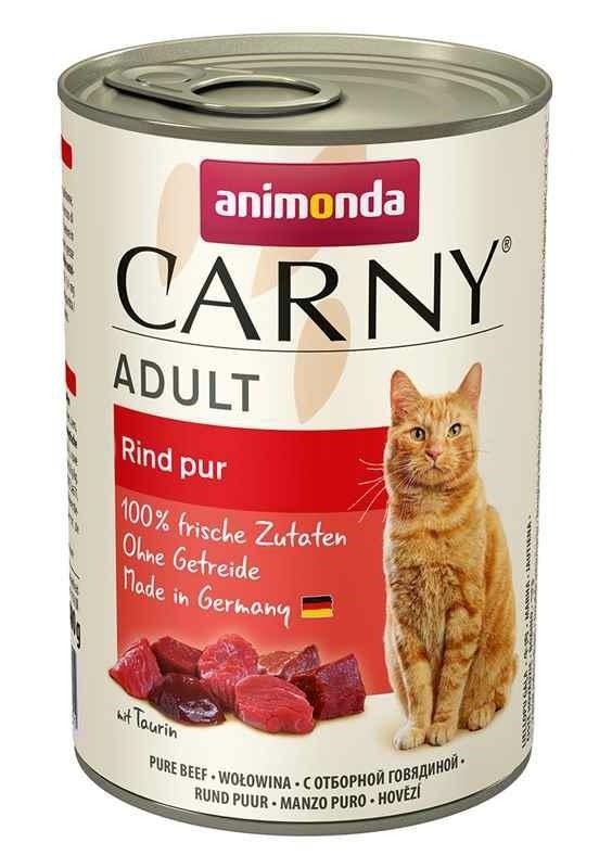 Animonda Carny Wołowina 400g puszka Mokra karma dla Kotów