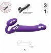 STRAP-ON ME Vibrating Strap-on Purple XL