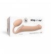 STRAP-ON ME  Silicone bendable strap-on Flesh L