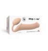 STRAP-ON ME Silicone bendable strap-on Flesh XL