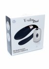 BossSeries Stymulator-V-Vibe Black USB 7 Function / Remote Control-Masażer dla Par