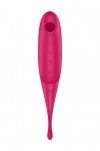 SATISFYER Stymulator Łechtaczki -Twirling Pro red